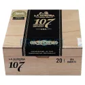 Cutie din lemn cu 20 trabucuri confectionate manual La Aurora 107 Maduro Robusto