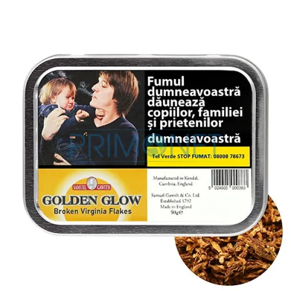 Tutun pentru Pipa Samuel Gawith Golden Glow 50g