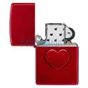 Bricheta originala Zippo de vanzare editie Stamped Heart