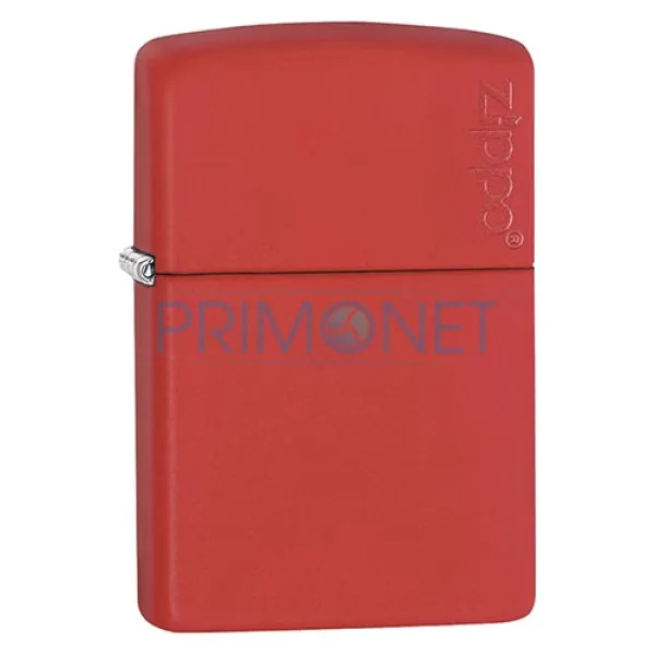 233ZL Bricheta Zippo Logo Red Matte