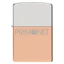 Bricheta din argint cu capac din cupru Zippo Bimetal Cooper/Sterling