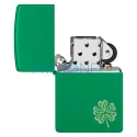 Bricheta antivant reincarcabila cu benzina marca Zippo Lucky Clover