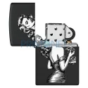 Bricheta originala pe benzina Zippo Pinup Pizza