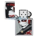 Bricheta metalica reincarcabila cu benzina marca Zippo Samurai Design