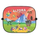 Parasolar auto pentru protectie solara model Altora Univers in set de 2 bucati cu ventuze incluse