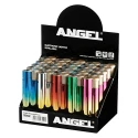 Bricheta cu flacara antivant Angel Mixed Colors cu carcasa metalica gradient