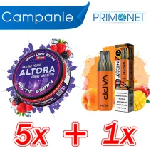 Campanie Altora Arctic Berry + VIVO Nexxt Peach Mango