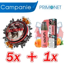 Campanie Altora Cola Maxi + VIVO Nexxt Peach Ice