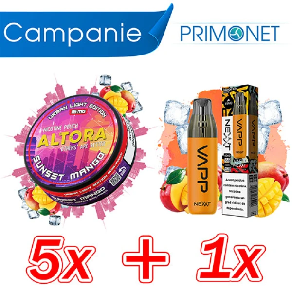 Campanie Altora Sunset Mango + VIVO Nexxt Mango Ice