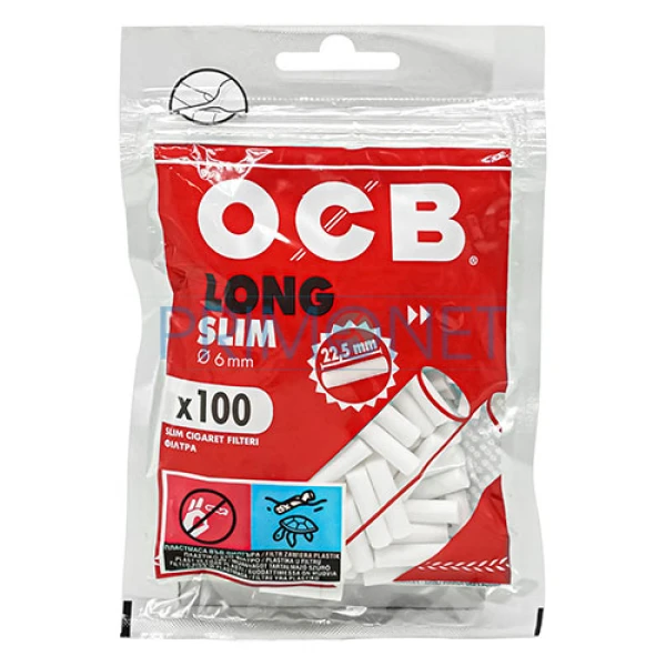 Filtre Tigari OCB Slim Long 6/22,5 (100)