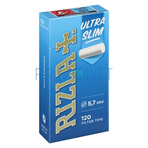 Filtre pentru tigari Rizla Pop Up Ultra Slim in pachet de 120 filtre