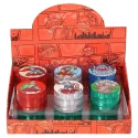 Grinder colorat confectionat din plastic cu magnet marca Dreamliner Monkey King