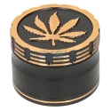 Grinder metalic marca Dreamliner 49 Gold Leaf cu 4 parti