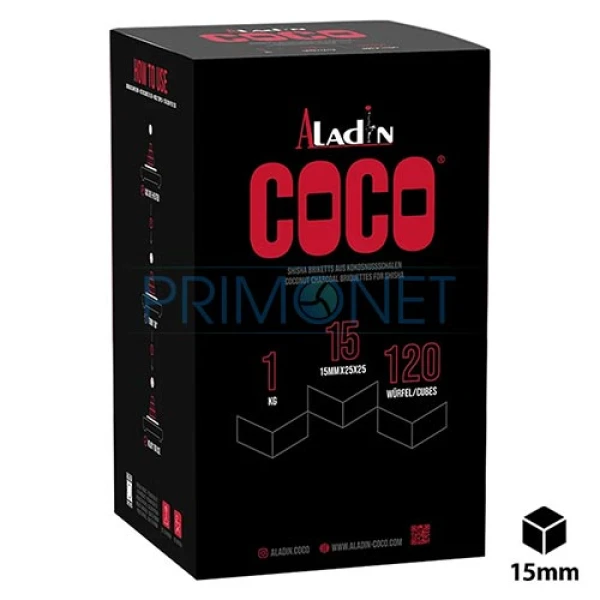 Carbuni Narghilea Aladin Coco 15MM (1 Kg)