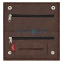 Portofel pentru tutun din piele ecologica Angelo Dark Brown