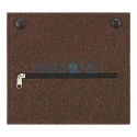 Portofel pentru tutun din piele ecologica Angelo Dark Brown