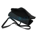 Portofel tutun din piele naturala neagra Angelo Black