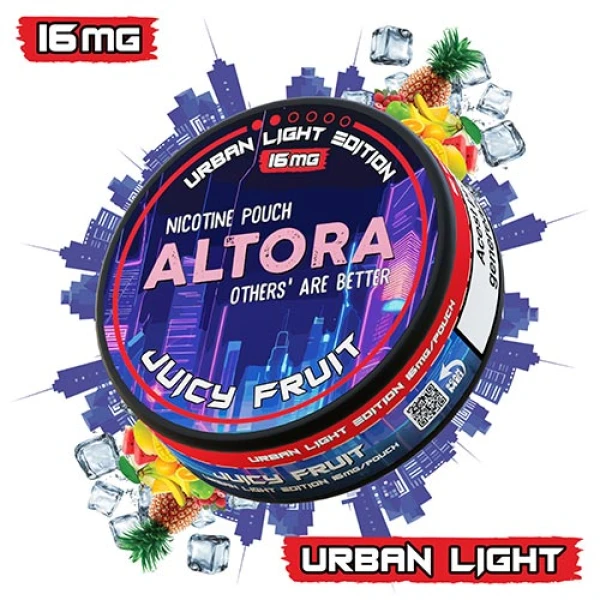 Pouch nicotina Altora Juicy Fruit (16 mg/pouch)