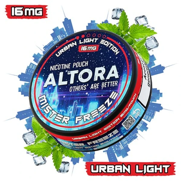 Pouch nicotina Altora Mister Freeze (16 mg/pouch)