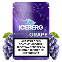 Pouch nicotina Iceberg Nicotine Cotton Strips Grape Ice (13 mg/strip)