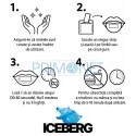 Pouch Iceberg Nicotine Cotton Strips Mint cu nicotina de 13 mg/strips cu aroma mentolata