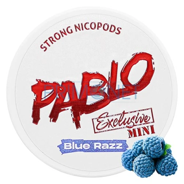 Pouch nicotina Pablo Mini Exclusive Blue Razz (8.25 mg/pouch)