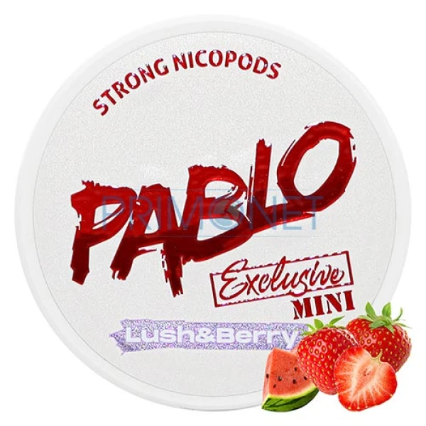 Pouch nicotina Pablo Mini Exclusive Lush & Berry (8.25 mg/pouch)
