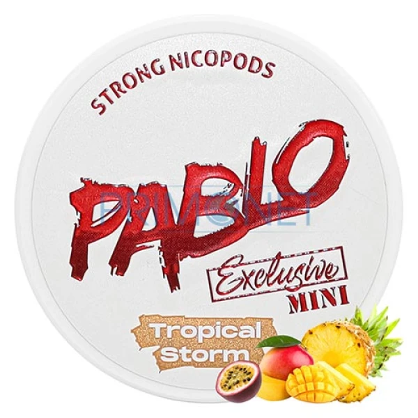 Pouch nicotina Pablo Mini Exclusive Tropical Storm (8.25 mg/pouch)