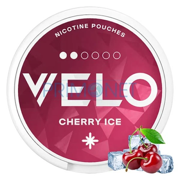 Pouch nicotina Velo Cherry Ice (6 mg/pouch)
