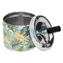 Scrumiera metalica cu capac rotativ Angel 48 Flower