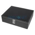 Cutie din lemn cu set de 5 accesorii pentru vin DM 4 Black