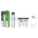 Kit tigara electronica Vaporesso XROS 6 Mini Plume Blue cu inaltimea de 110 mm
