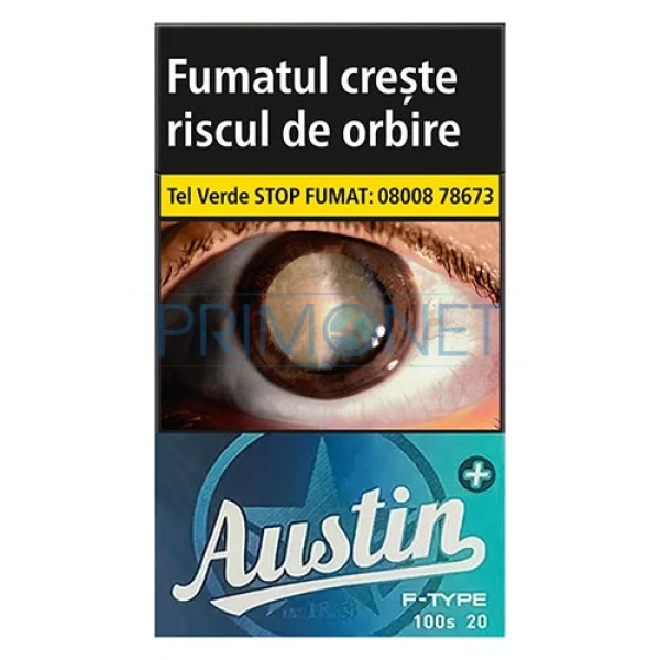 Tigarete Austin 100's Plus F-Type