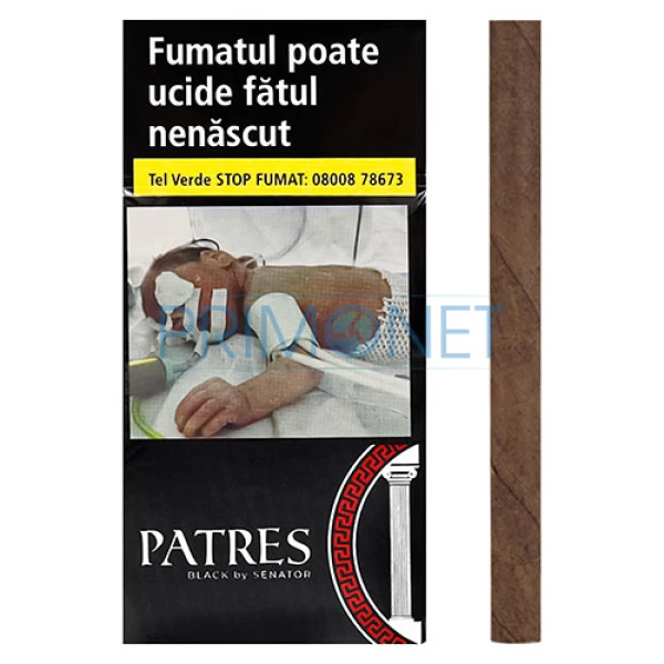 Tigari de foi Patres Black by Senator 16g (cocos, vanilie, caramel) 10