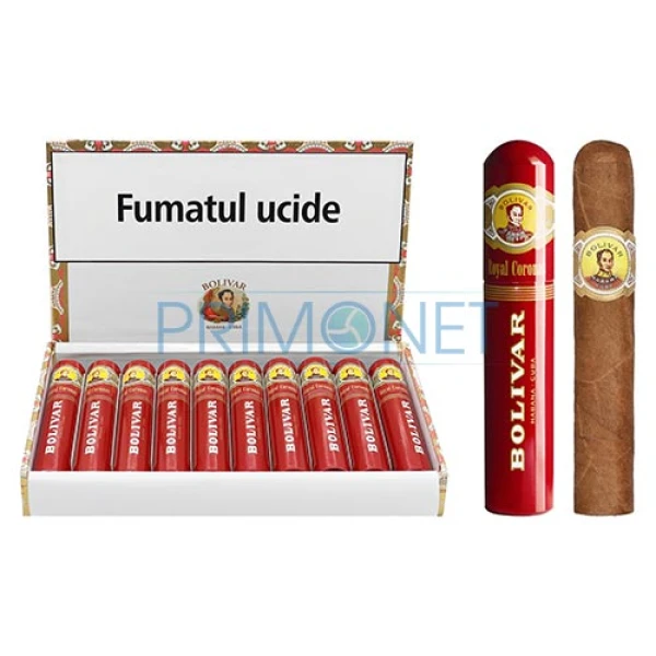 Trabucuri Bolivar Royal Coronas Tub (10)