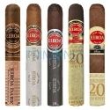 Cutie cu 5 trabucuri Eiroa Sampler Robusto de origine Honduras