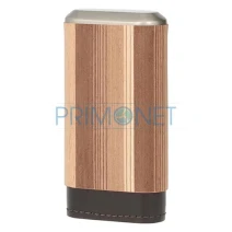 813060 Etui trabuc Angelo Wood (piele naturala)