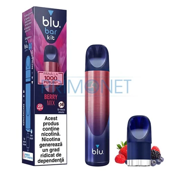Kit Blu Bar Berry Mix 20MG (1 capsula)