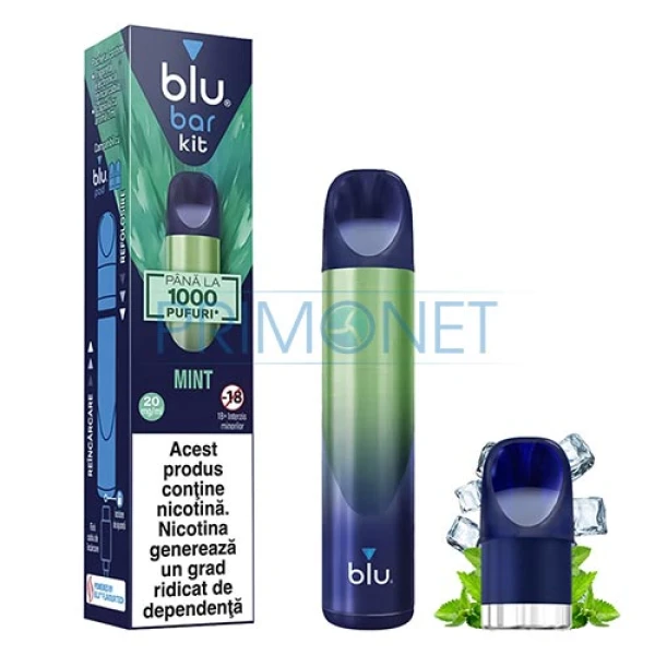 Kit Blu Bar Mint 20MG (1 capsula)