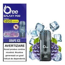 Capsule Oree Galaxy Grape Ice 17MG (1 capsula) 1200 pufuri