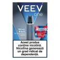 Kit vape de unica folosinta Veev One X Velvet Black cu capsula inclusa