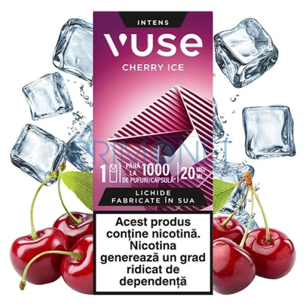 Capsule Vuse Cherry Ice 20MG (1 capsula) 1000 Pufuri