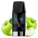 Pachet cu 1 capsula de unica folosinta Vuse Green Apple cu concentratia de nicotina de 20mg