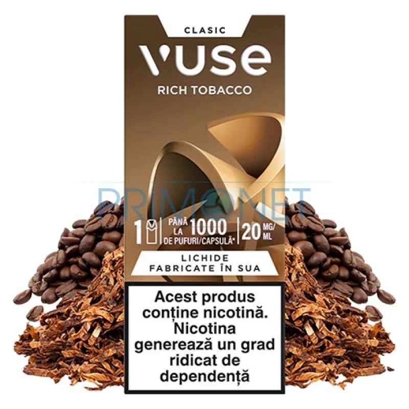 Capsule Vuse Rich Tobacco 20MG (1 capsula) | Primonet.ro