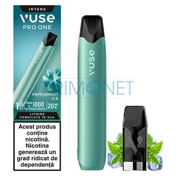 Kit Vuse Pro One 1000 Peppermint Ice 20MG (1 capsula)