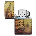 Bricheta metalica cu barca Zippo Pirate Ship