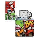 Bricheta ieftina cu benzina marca Zippo editia Pop Art City