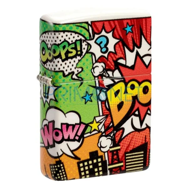 152237 Bricheta Zippo Pop Art City