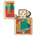Bricheta Zippo Colour Swatch originala functionala cu benzina