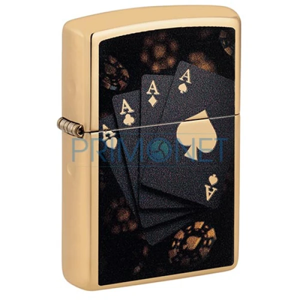 152698 Bricheta Zippo Lucky Aces